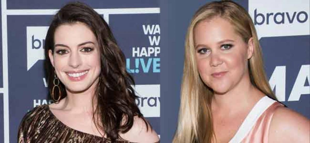 Amy Schumer cannot wait to see Anne Hathaway as Barbie